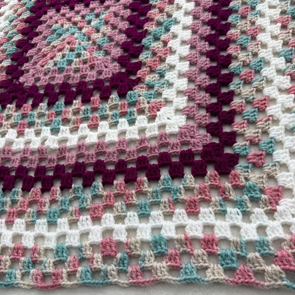 Handmade granny square
